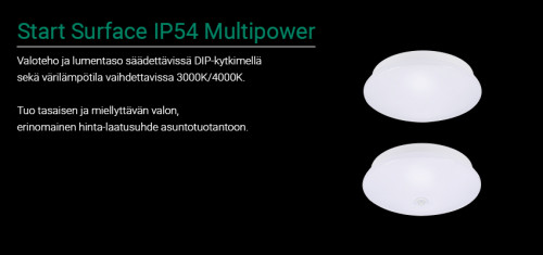 Start Surface IP54 Multipower